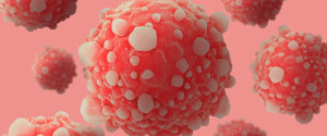 Microscipic view of pancreatic cancer cells.