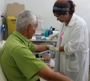 campanha de prevenção exame